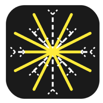 RULER-generated orange and yellow starburst explosion